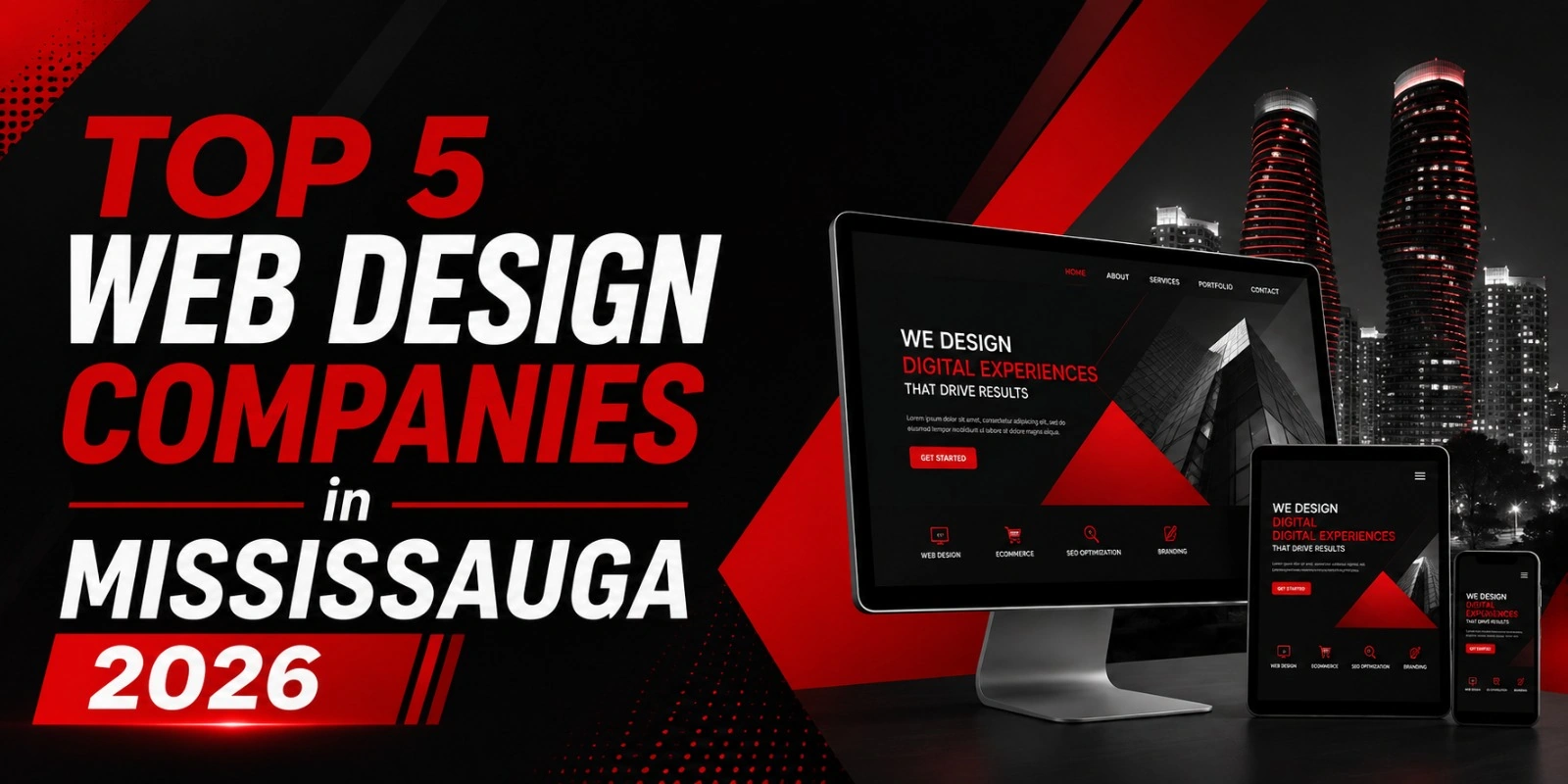 Top 5 Web Design Companies in Mississauga (2026)