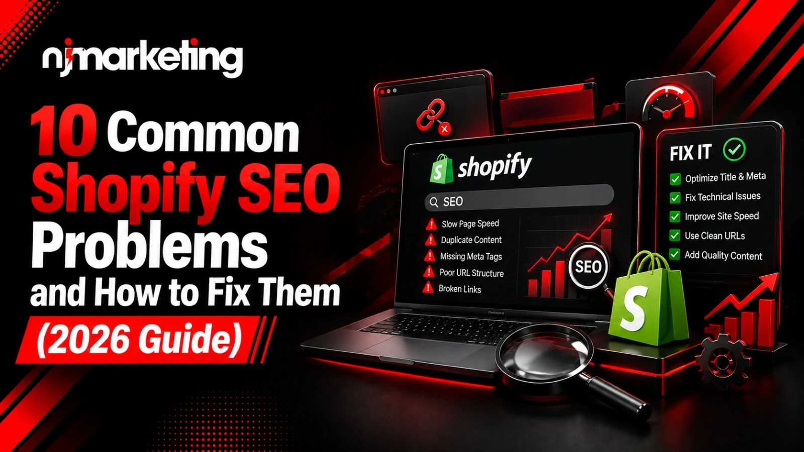 10 Common Shopify SEO Problems and How to Fix Them (2026 Guide)